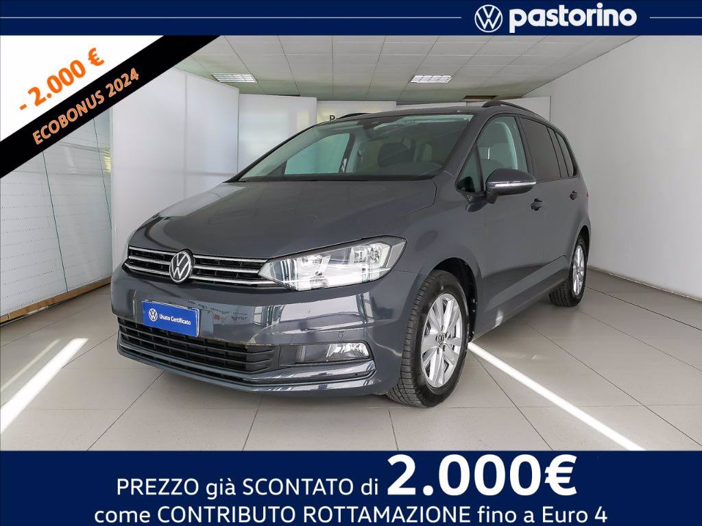 VOLKSWAGEN TOURAN 2.0 TDI BUSINESS 150 CV DSG - iva deducibile