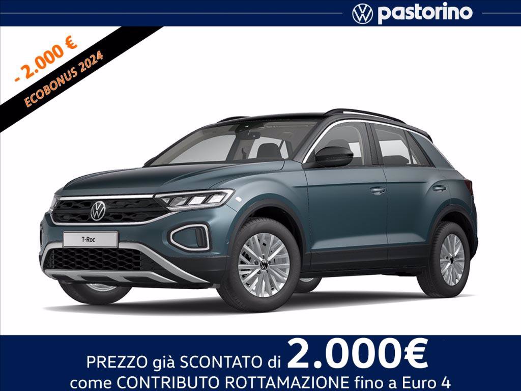 VOLKSWAGEN T-ROC 2.0 TDI SCR LIFE 115CV - iva deducibile