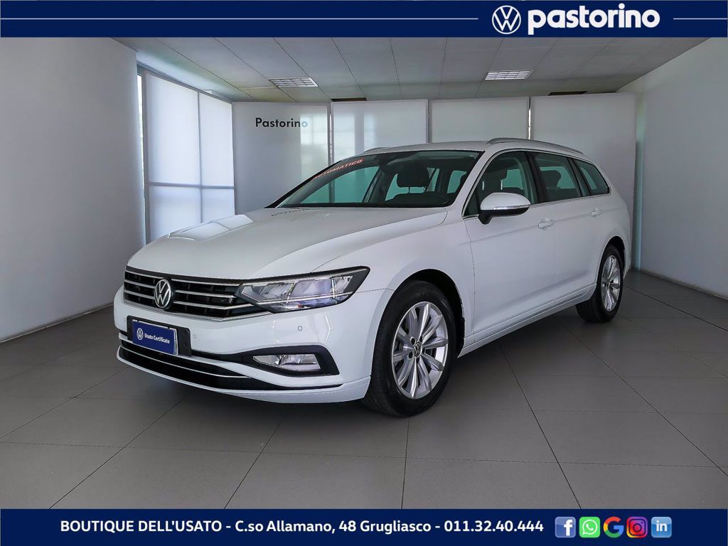 VOLKSWAGEN PASSAT VARIANT 2.0 TDI BUSINESS 150C DSG - iva deducibile