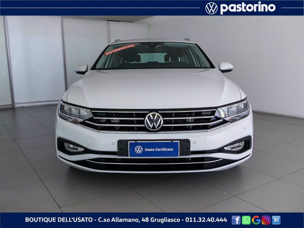 VOLKSWAGEN PASSAT VARIANT 2.0 TDI BUSINESS 150C DSG - iva deducibile