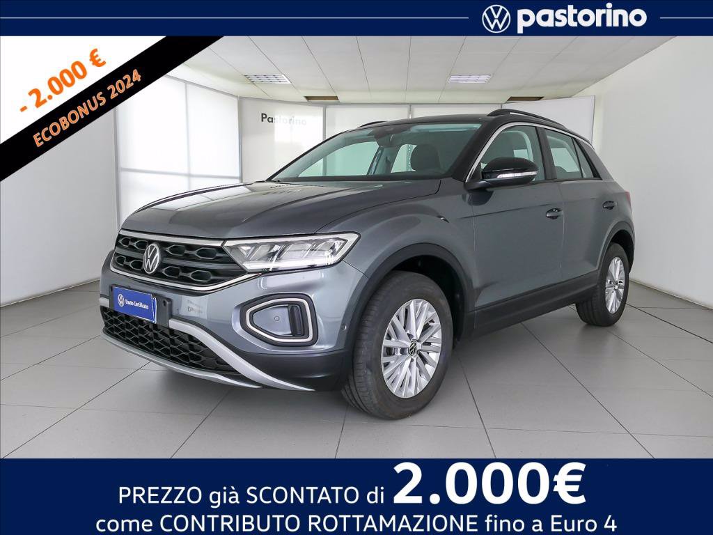 VOLKSWAGEN T-ROC 2.0 TDI SCR LIFE 115CV - iva deducibile