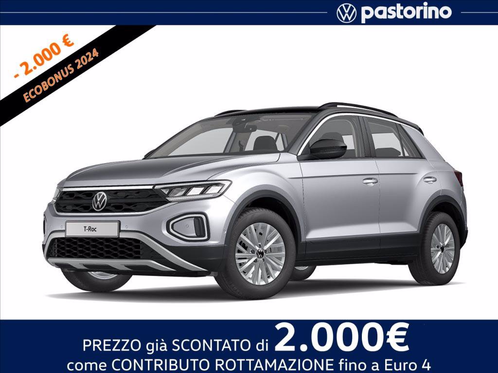 VOLKSWAGEN T-ROC 2.0 TDI LIFE 115CV - iva deducibile