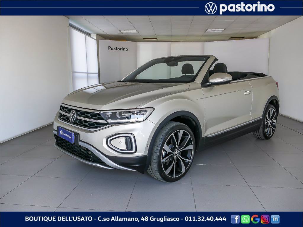 VOLKSWAGEN T-ROC 1.5 CABRIOLET STYLE TSI DSG 150CV